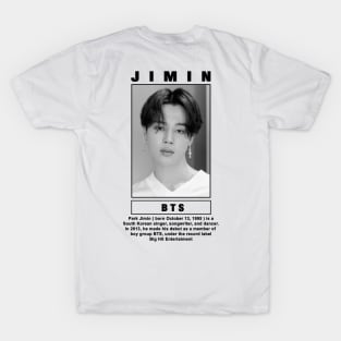 Kpop Design Jimin BTS T-Shirt